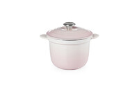 Cocotte haute EVERY en fonte emaillee Ronde 18 cm SHELL PINK